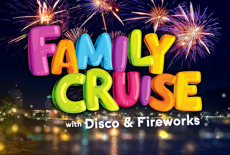 Family Cruise with Fireworks