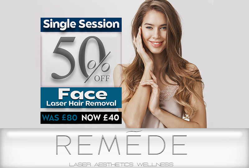 Remede Clinic, Bournemouth – Small Area Laser Hair Removal