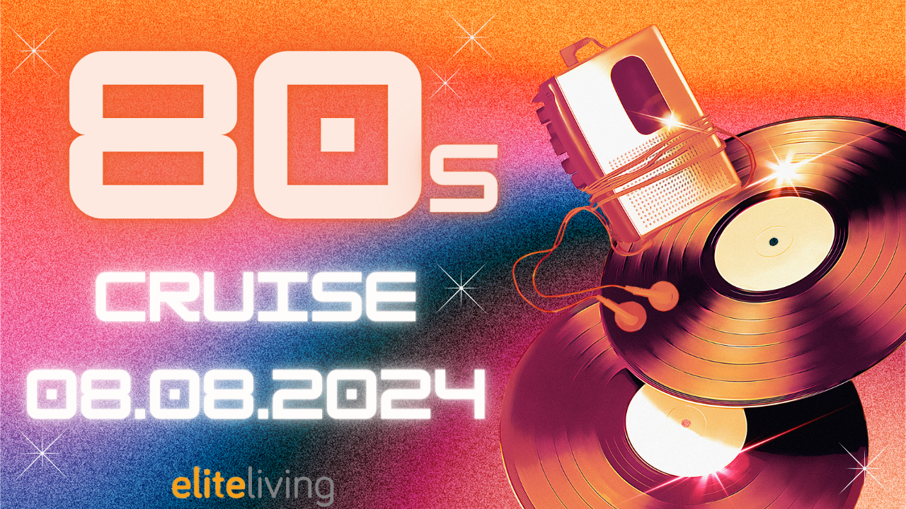 80’s Music Cruise 2024 with Fireworks 8th August 2024